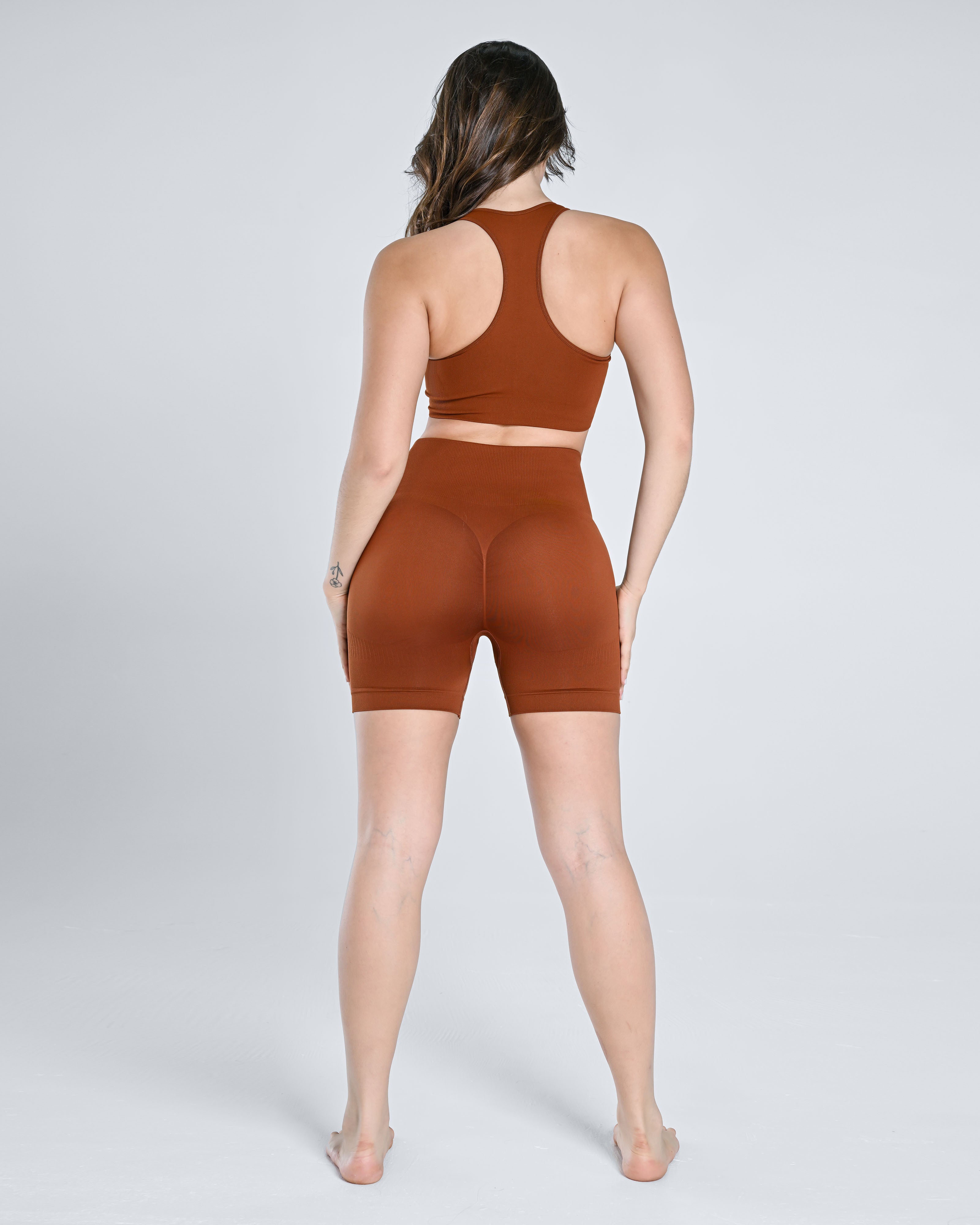 AirWear Sports Bra & Bike Shorts Set - Cosmolle