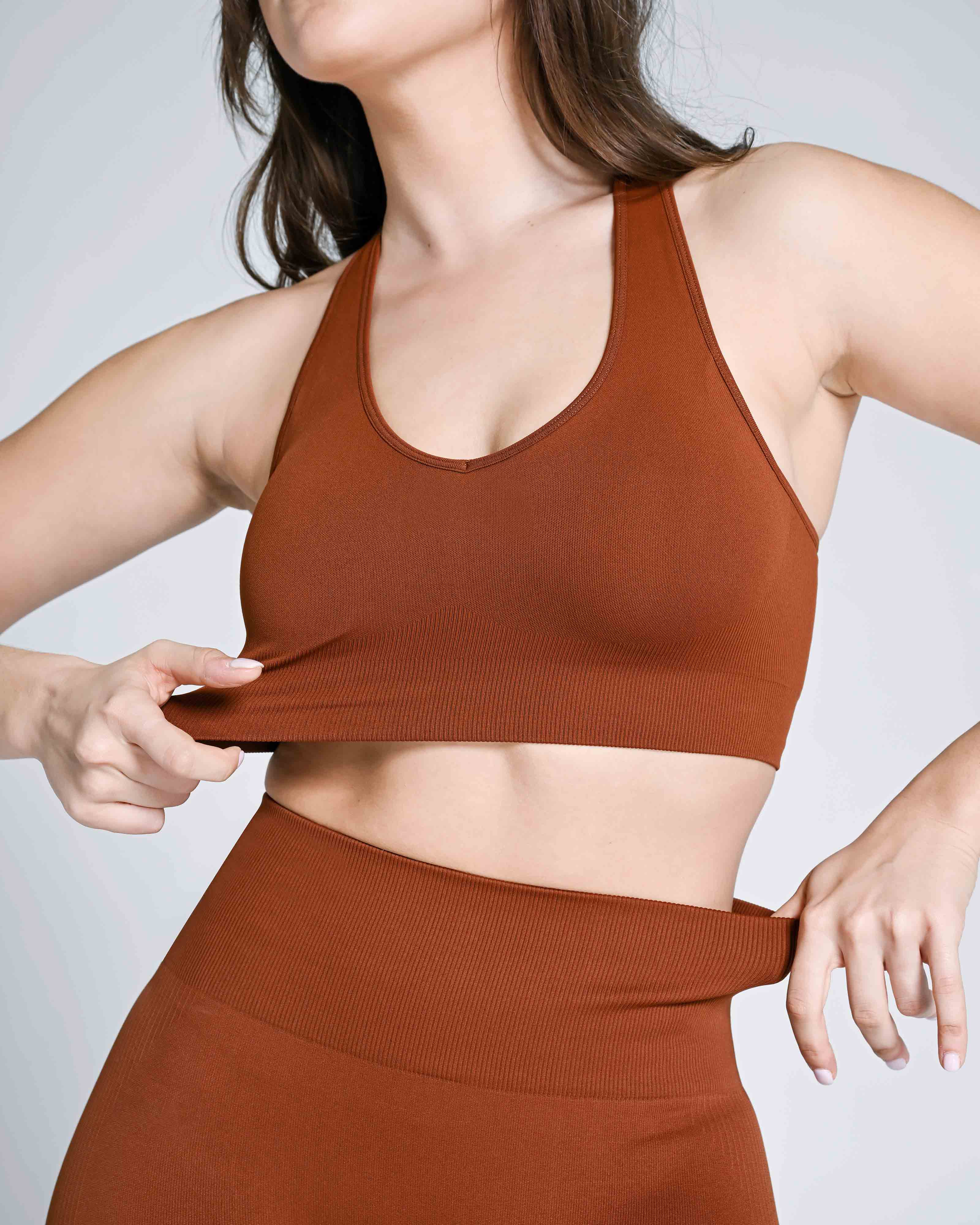 AirWear Sports Bra & Bike Shorts Set - Cosmolle