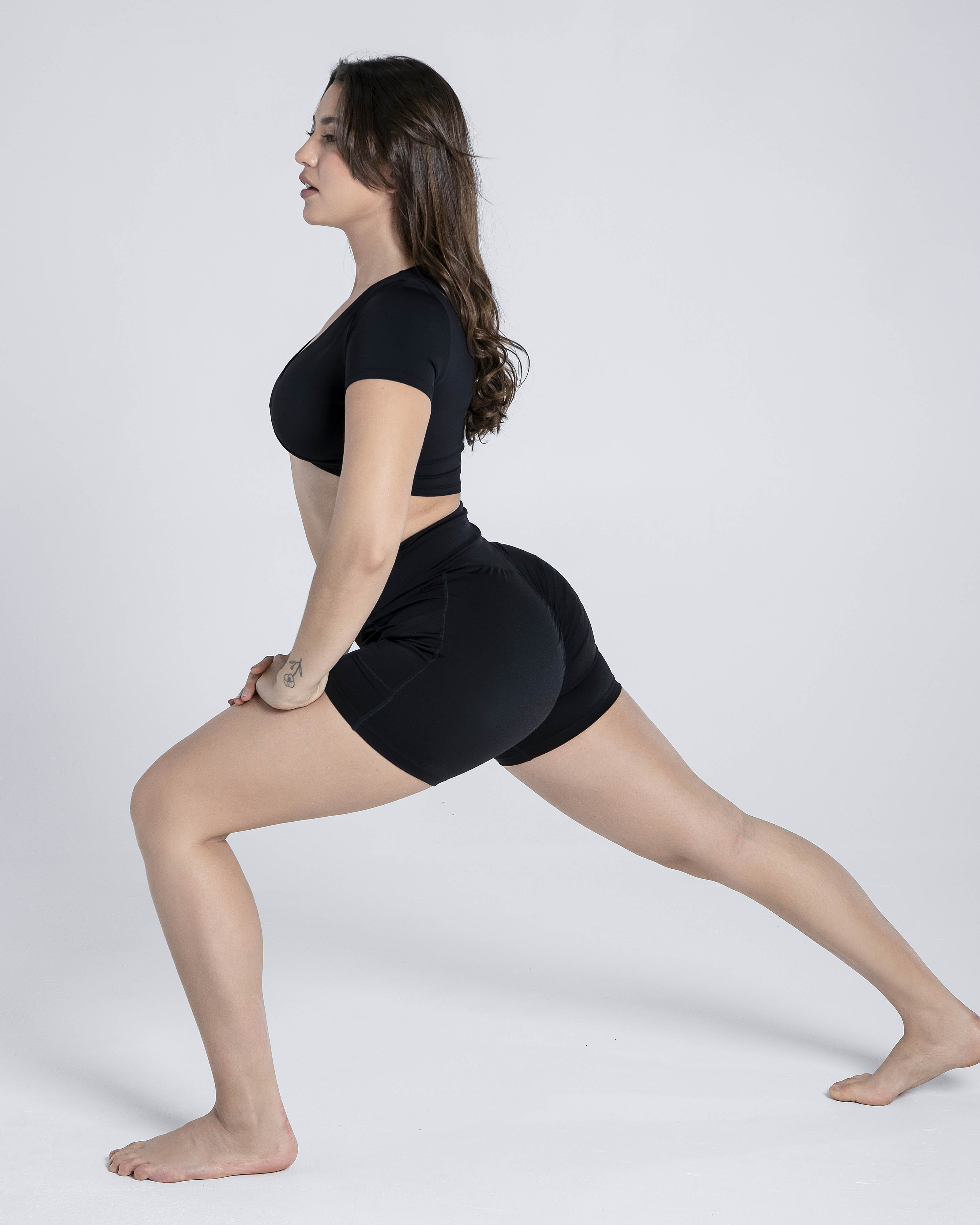 Move Free Knot Short Sleeve Top - Cosmolle