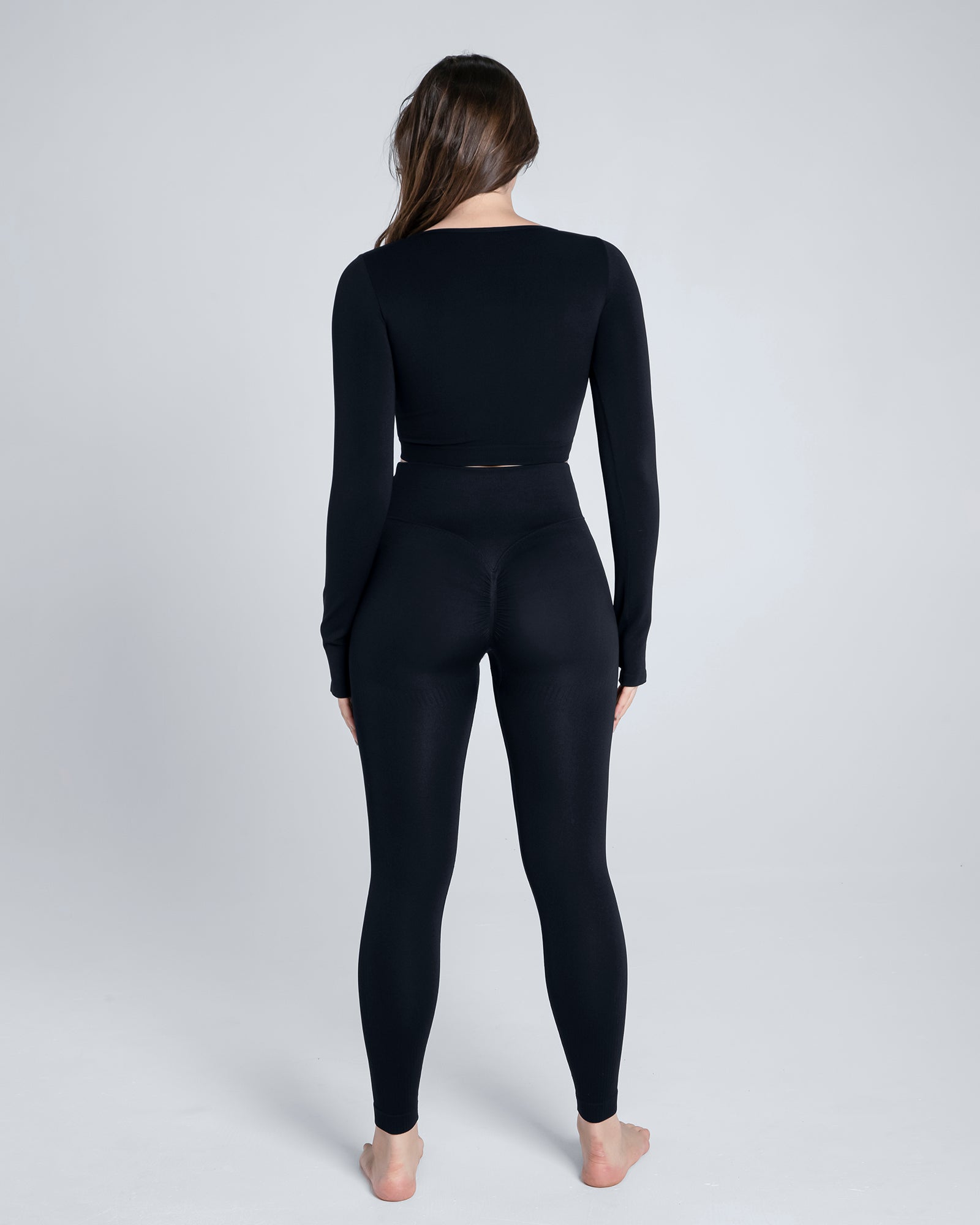 Seamless Zip-Up Sports Top - Cosmolle