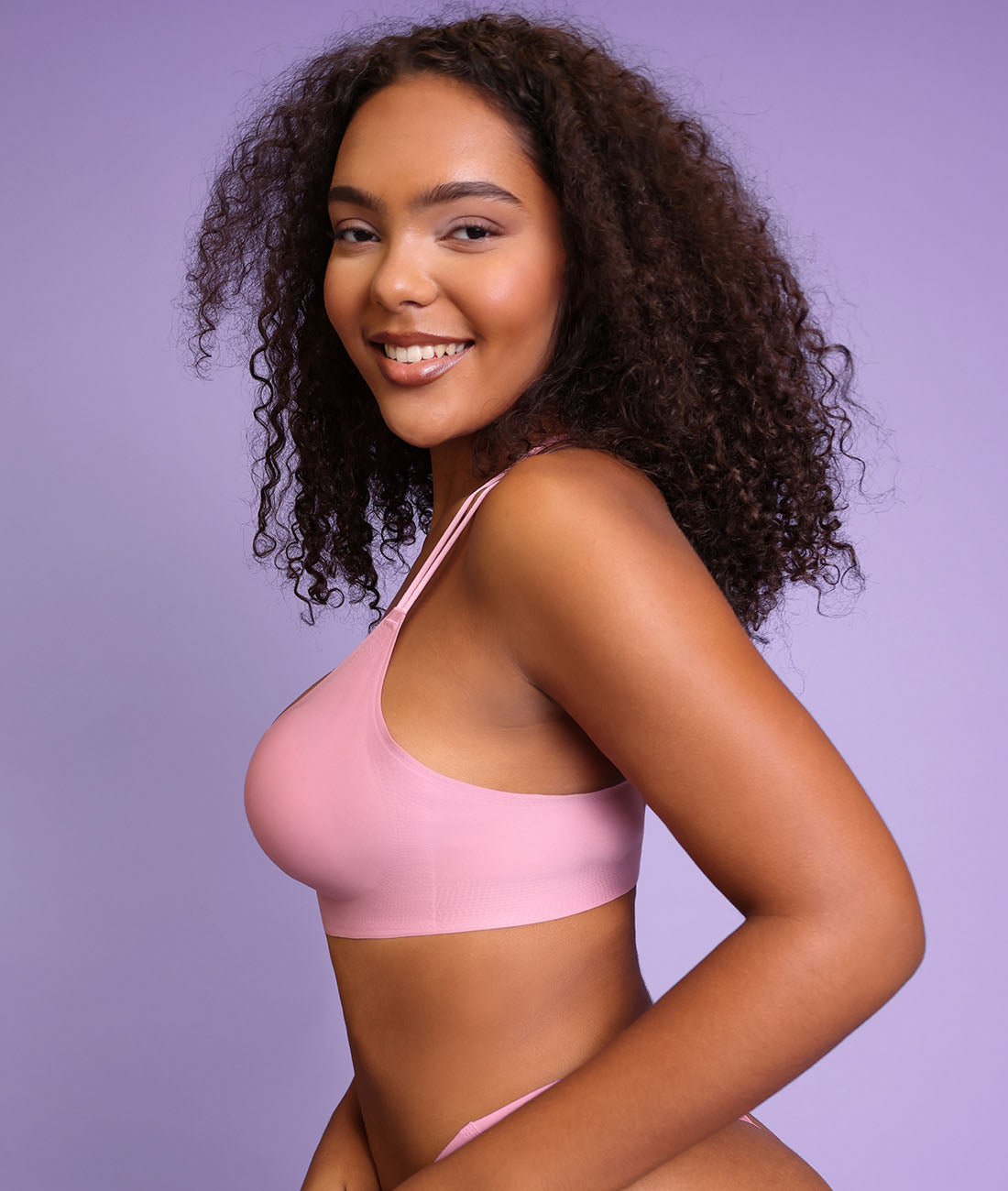 Cross Back Medium-support Bra