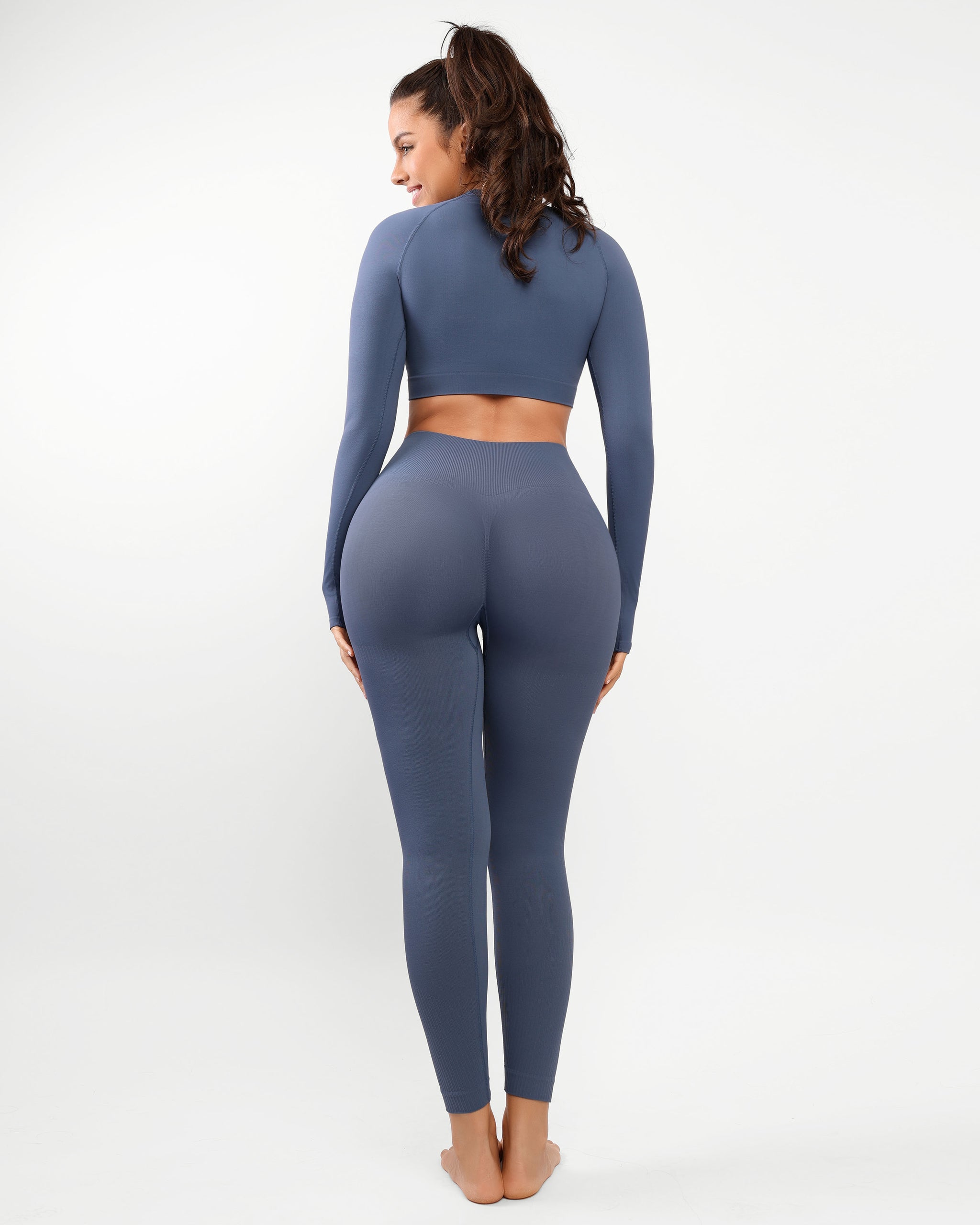 High Waisted Yoga Leggings (AOP) – 4REAL BRAND