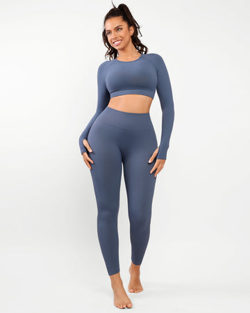 AirWear Long Sleeve & High-Waist Legging Set