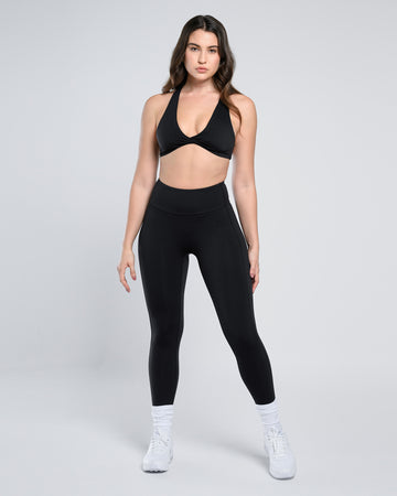 Built-In Thong Soft Smoothing Legging