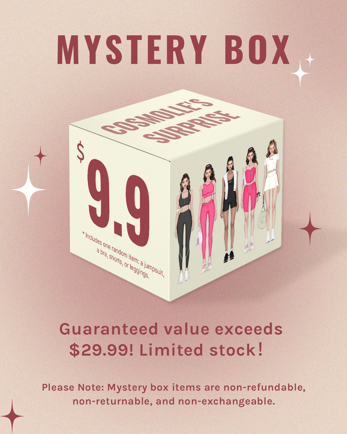 Unbeatable Mystery Box | Grab Yours Before It's Gone - Cosmolle