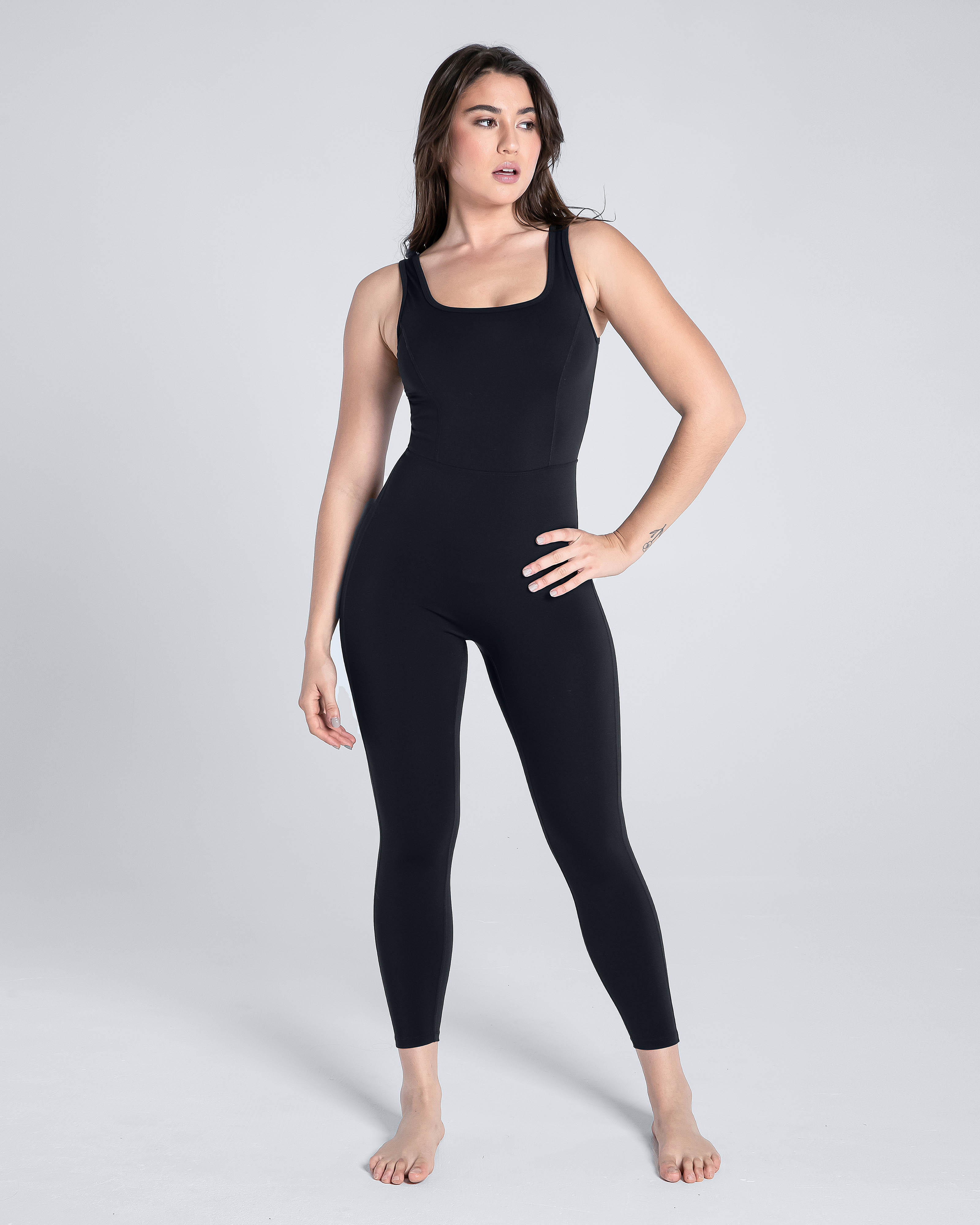 Women's Activewear Set Workout Sets Patchwork See Through Stripes Clothing  Suit Black Faux Fur Yoga Fitness Gym Workout Butt Lift 4 Way Stretch Breath