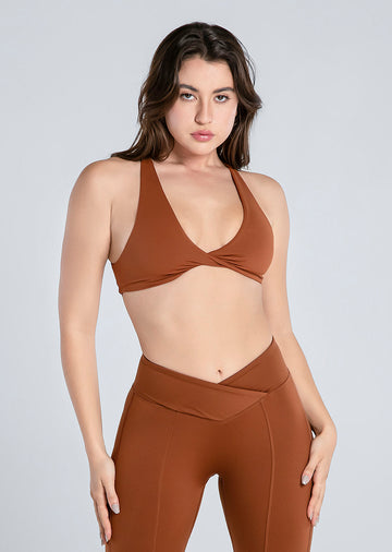 Move Free Twist Bust Sports Bra
