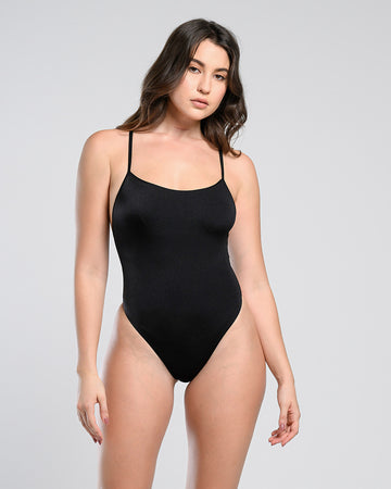 Pearlshine Active Scoop Neck Swimsuit
