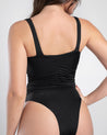 Pearlshine Active V Neck One Piece Swimsuit - Cosmolle