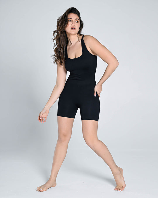 Premium Seamless Bike Short Bodysuit