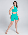 Premium Seamless High Neck Tank Top - Cosmolle