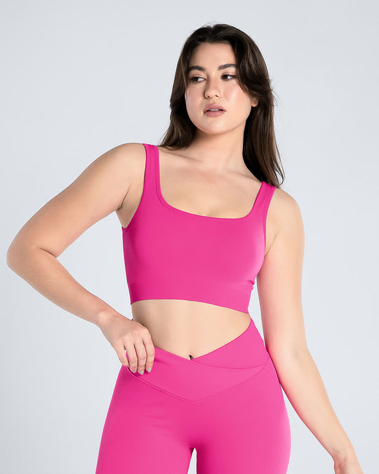 Premium Seamless Square Neck Bra