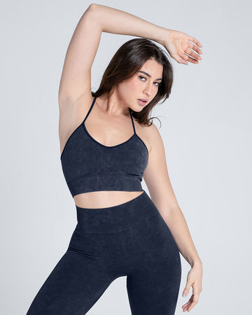 Premium Seamless V Neck Sports Bra
