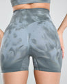 Seamless Tie-Dye Sports Shorts Set - Cosmolle