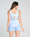 Seamless Tie-Dye Sports Shorts Set - Cosmolle