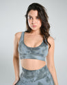 Seamless Tie-Dye Sports Shorts Set - Cosmolle