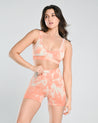 Seamless Tie-Dye Sports Shorts Set - Cosmolle