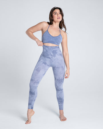 Seamless Tie Dye High Waist Leggings
