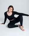 Seamless Zip-Up Sports Top - Cosmolle