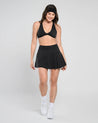 Trendy Pleated Skirt with Shorts and Pockets - Cosmolle