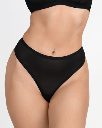 Ultrafine Mesh Thong
