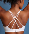 Cross Back Medium-support Bra